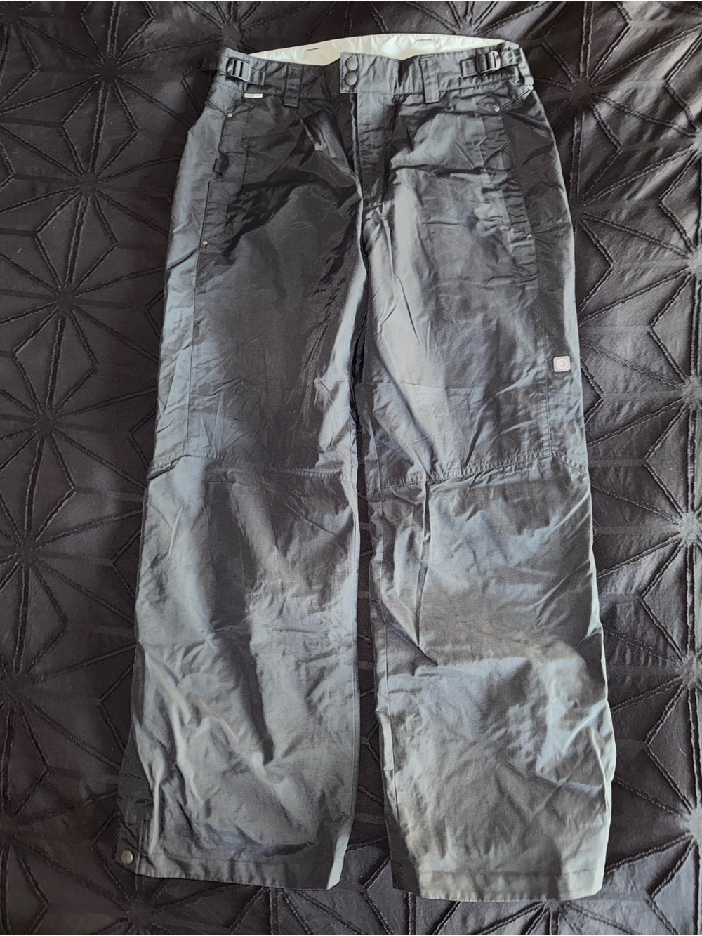 New condition! Columbia Men's Black Convert Snow Pants